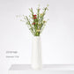 Modern Minimalist White Hemp Rope Ceramic Vase